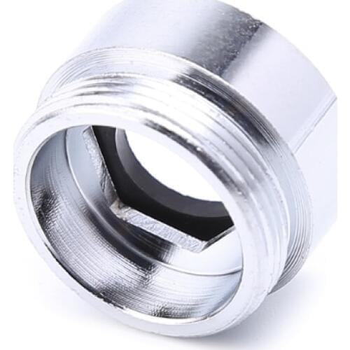 Solid Metal Adaptor Inside Thread Water Saving Kitchen Faucet Tap Aerator Connector