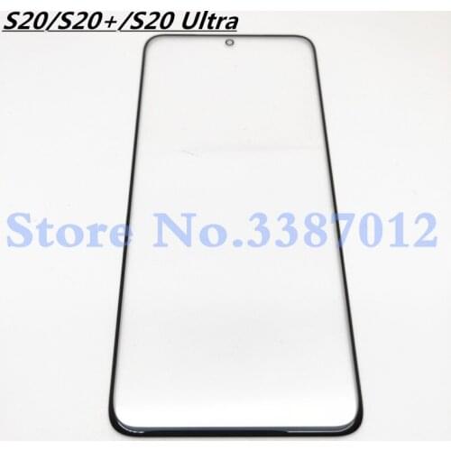 For Samsung Galaxy S20 Plus Ultra LCD Display Touch Screen Front Outer Glass Panel Repair Replacement Parts