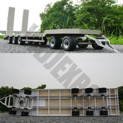 1/14 Tamiya Remote Control Truck Engineering Metal Trailer