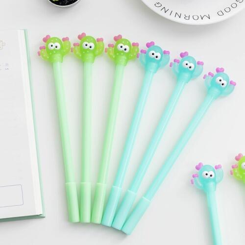 1 PCS New Creative Lovely Cactus Modelling Gel Pen Student Stationery Novelty Gift School Material Office Supplies