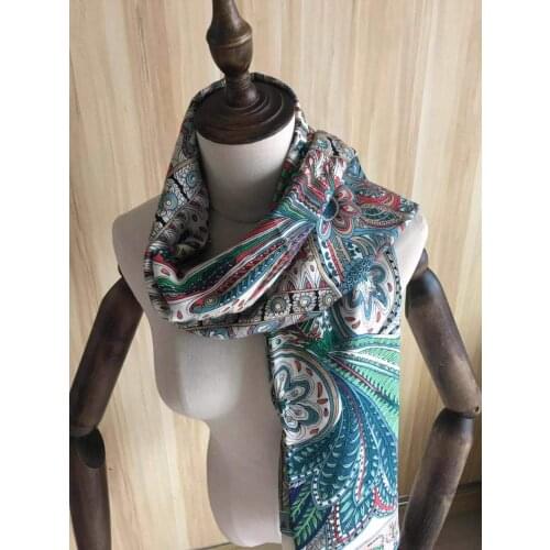 2021 new arrival autumn spring classic blue tree 140*140 cm colorful scarf 65% cashmere 35% silk scarf wrap for women lady girl