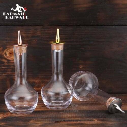 1 Piece 85ml Glass Spray Bitter Dropper Bottle Glass Bottle Cocktail Bitters Bottle
