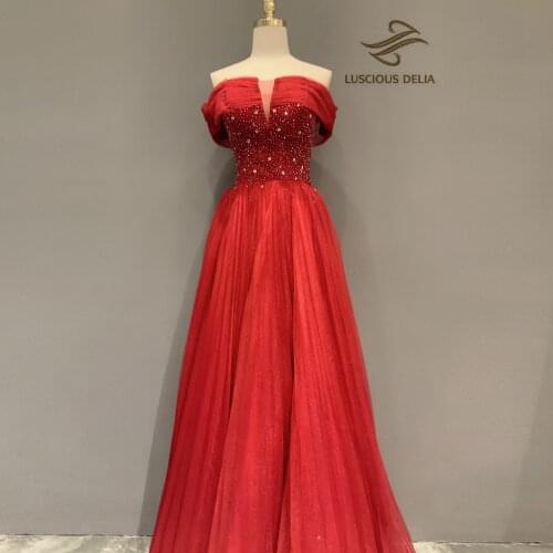 Elegant Gala Evening Dresses 2021 Formal Party Gown Sweetheart A-Line Backless Dress Luscious Delia