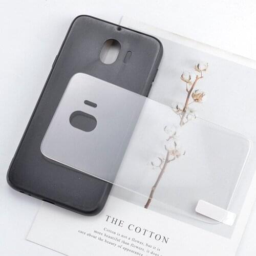 Hot selling Cover protector case For Samsung J4 Mobile Phone tempered Glass