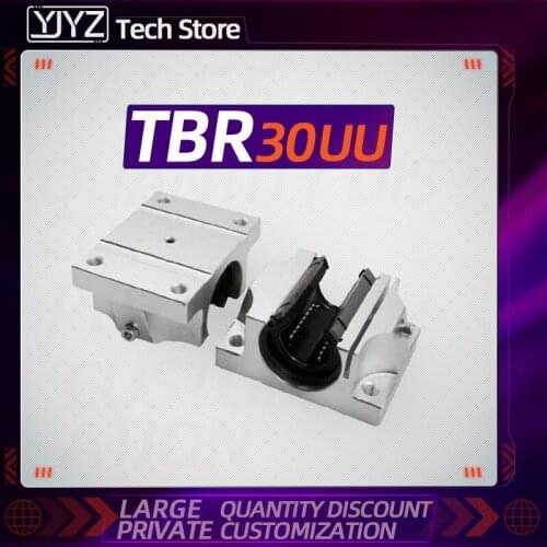 1PC TBR30UU Linear TBR Bearing block 30mm Support Block for CNC router
