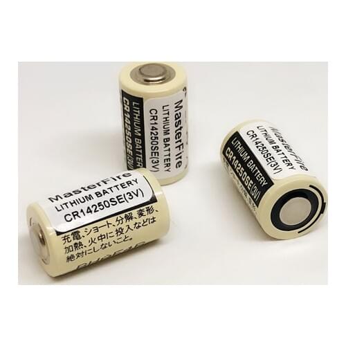 MasterFire 3pcs/lot Original CR14250SE(3V) CR14250SE CR14250 3V 1800mah Industrial Lithium Battery PLC Batteries For FDK