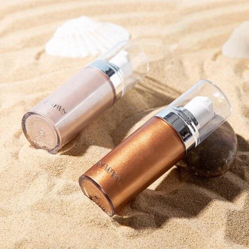 Shimmer Body Luminizer Bronzer Highlighter Liquid Setting Spray Brighten Highlight Makeup PR Sale