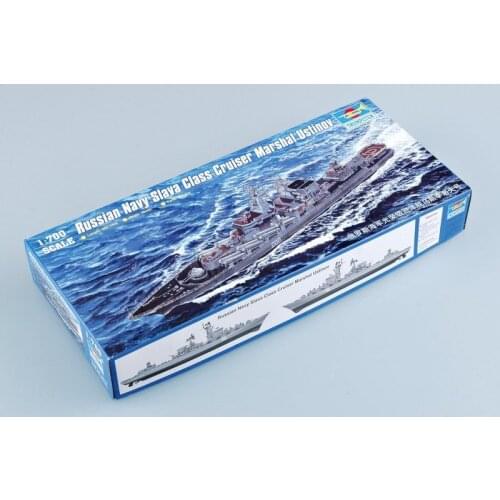 Trumpeter 05722 1/700 Russian Navy Slava Class Cruiser Marshal Ustinov - Scale Model Kit