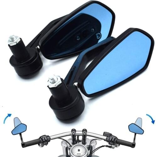 Motorcycle Bike Cruiser ATV Aluminum 7/8'' 22mm Motocross Side Rear View Mirror For Hyosung for Triumph for Honda for Suzuki