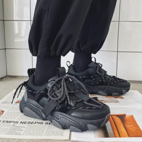 New Mens Casual Shoes Fashion Platform Height Increasing Trend Sneakers Men Joker Simple Style Sport Outdoor Chaussure Shoes