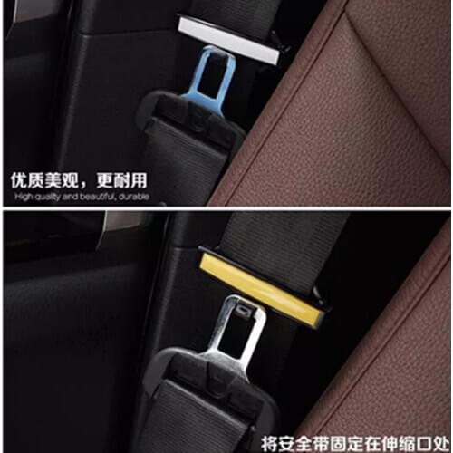 Car seat belt cover strong adjustable seat belt limit cushion clip baby child protection for Fiat 500X Argo 500L 124 Tipo Qubo