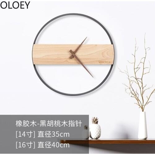 Large Nordic Wall Clock Metal Silent Living Room Creative Kitchen Luxury Clocks Wall Simple Watches Home Decor Reloj De Pared