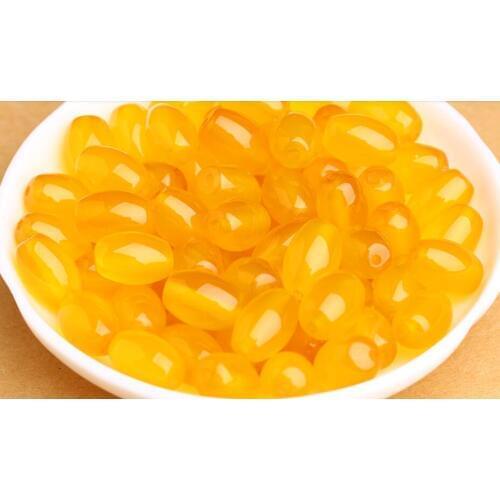 Natural a cargo jade beads wholesale authentic Burma jade jade buckle - DIY parts - 50 pcs Jade