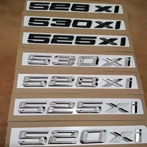 NEW Original Quality xdrive car rear emblem sticker for BMW M5 E60 E61 525xi 530xi