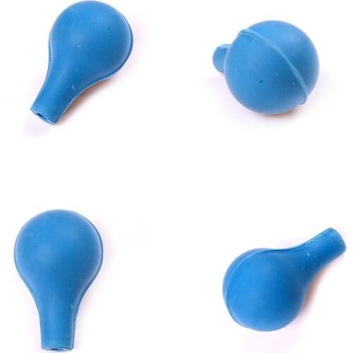 1 Pcs Blue Rubber Pipette Filler Bulb For 2ml 5ml 10ml Glass Pipette Laboratory Dropper Cap Access For Lab Experiment Supplies