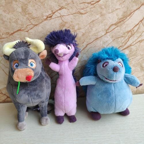 Ferdiand Bull Plush Toy With Rose Flower Kids Doll 20cm Good Quality Movie Stuffed Animal Doll Holiday Gift boy girl hot new