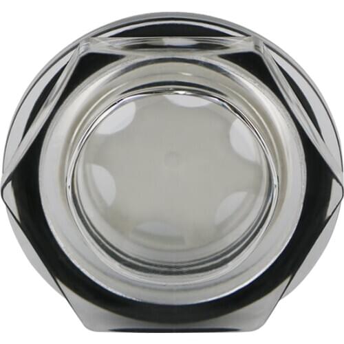 3/8" 1/2" 3/4" 1" BSP Male Thread PMMA Hex Head Oil Sight Glass Window For Air Compressor Machine Tool