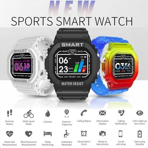 K16 Smart Watch Call Reminder Waterproof Heart Rate Blood Pressure Monitor Fitness Sport Tracking Wristwatch For IOS Android