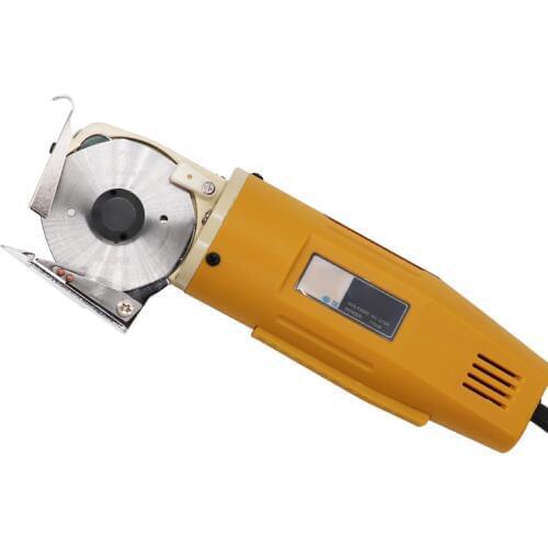 Electric Scissors Handheld Electric Circular Knife Cutting Machine Small Clothing Leather Tailor Cloth Round Cutter YJ70A