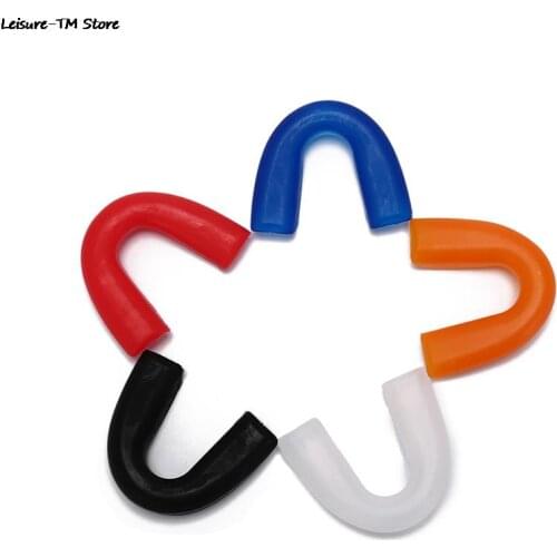 1 Set New Shock Sports Mouthguard Mouth Guard Teeth Protect for Boxing Basketball Top Grade Gum Shield