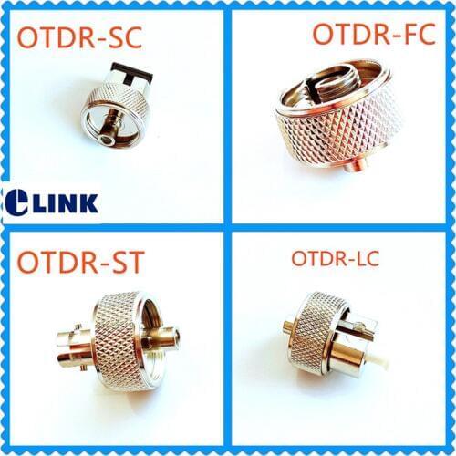 1pc OTDR SC LC ST FC adapter fiber optic converter connector for Optical Time Domain Reflectometer ftth coupler free Shipping