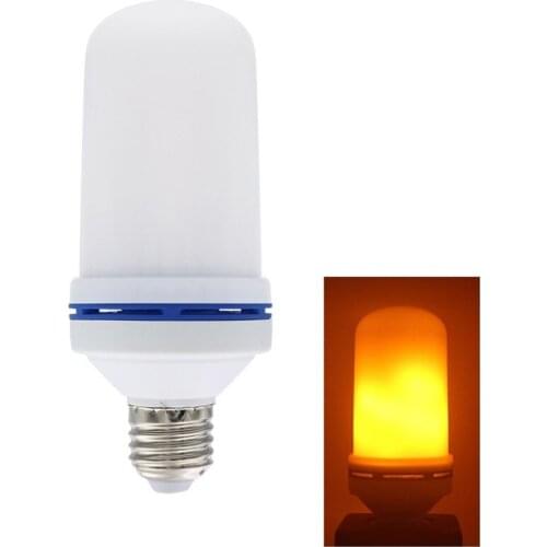 2pcs Vintage Modeling Creative Jumpping Flame LED Night Light Gravity Induction Fairy Lights Romantic Bedside Pub KTV Nightclub