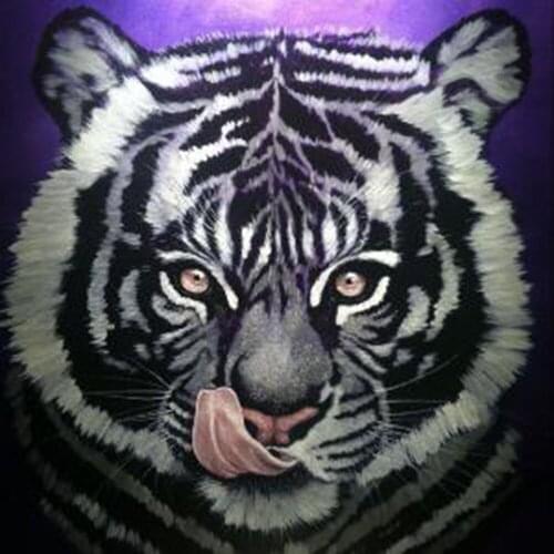 5D Diamond Painting Cross Stitch Tiger Full Square/round Embroidery Animal Mosaic Home Decor Diamond Art New Arrival