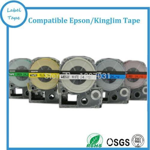 8PK mixed colors 12mm tape for labelworks