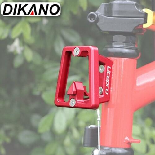 Front Shelf Mount Carrier Adapter Aluminum Alloy Block Bracket Folding Base for Bike Cycling Bicycle Accessories