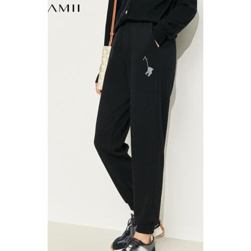 Женские утепленные брюки Amii China At AliExpress