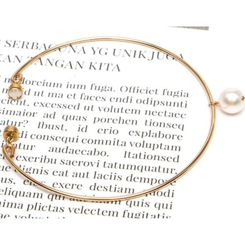 Beadsnice 6cm High Quality Beautiful Pearl Bracelet Initial Luxe Customised For Ladies DIY ID 41055