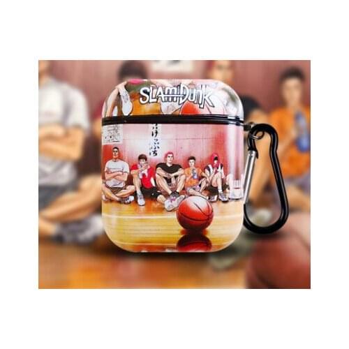 Cover Case Apple Airpods Pro III123 Case Box Bluetooth Wireless Basketball Earphone Accessories Fashion Anime Skin Charging Bags