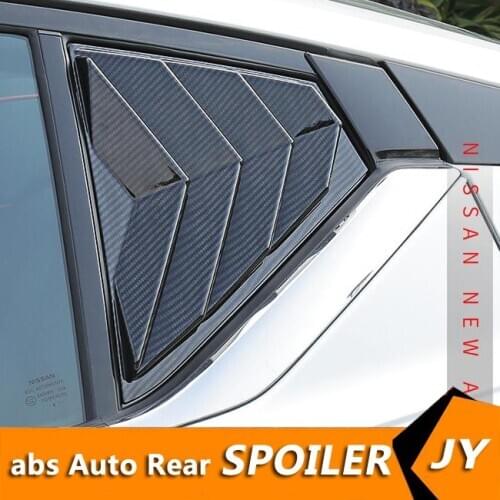 For Niisan ALTIMA 2019-2020 Sedan ABS Rear Door Window shades Louver Frame Window Sill Molding Cover Sticker Trim