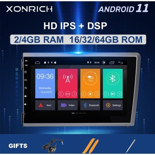 DSP 2 Din Android 10 Car GPS Navigation For VOLVO S60 V70 XC70 XC90 2000 2001 2002 2003 2004 Multimedia Radio Carplay 4GB 64GB