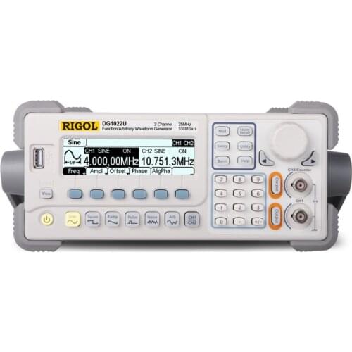 RIGOL DG1022U Signal Generator Function/Arbitrary Waveform Function Generator 25MHZ 2 output channels 5 standard waveforms