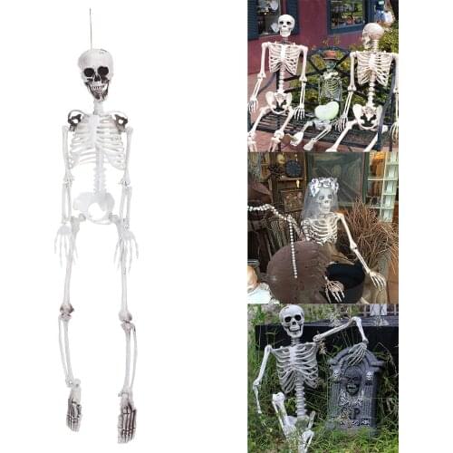 Spooky Halloween Skeleton Ghost Medical Anatomy Model Decorative Skeleton Bride Please Hug Me Hanging Hounted House ornament