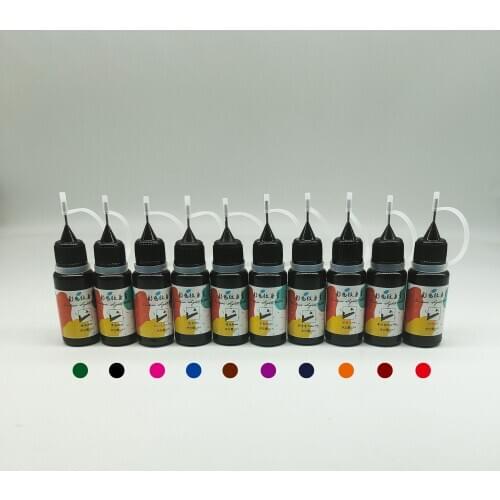 10 Colors Fake Tattoo Waterproof Lasting To 15 Days Tattoo Paste Tattoo Juice Small Tattoo for Woman Body Makeup