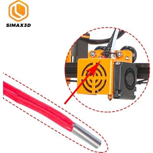 SIMAX3D 24V 40W 3D Printer Cartridge Heater 5 Pcs/set Tube Hot Packing Mendel for CR10 Hot End J-Head ender 3 Pro 3D Printer kit