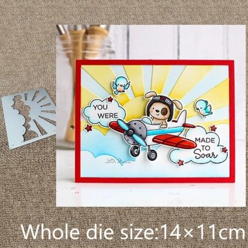 XLDesign Craft Metal Cutting Dies stencil mold Sunshine Scene decoration scrapbook Album Paper Card Craft Embossing die cuts