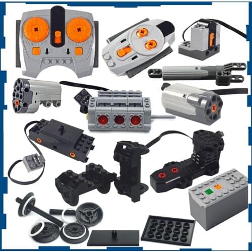 Technical parts Motor multi power functions tool servo train motor 8293 8883 Compatible All Brands PF model sets building blocks