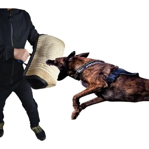 Portable Pet Training Hemp Sleeve Chew Bite Dog Toy Accessories Shepherd Dog Bite - Open Sleeves Large Dog Supplies Dog Toy