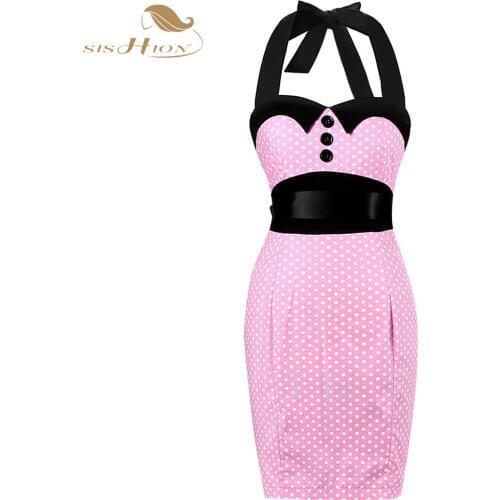 Розовые летние платья Sishion China At AliExpress