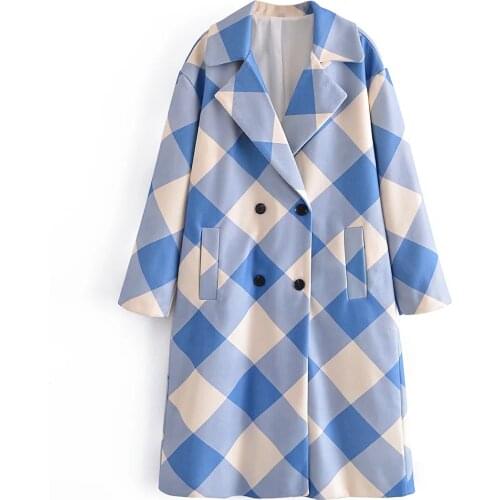 XITIMEAO Womens Blue Coats