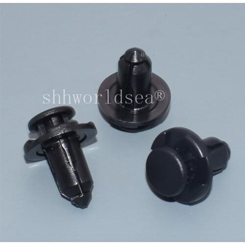 Shhworldsea 100/300/500 Front And Rear Bumper Retaining Clip car plastic fastener autotive clips rivet for Subaru 90914-0007