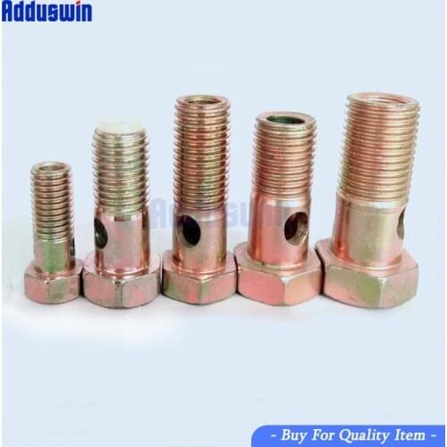 20PCS M6 M8 M10 M12 M14 m16 m18 hollow screw Diesel engine oil recyle return tubing hinge hydraulic oil bolt Screw