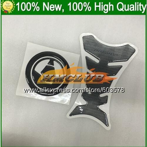 3D Carbon Fiber Tank Pad For KAWASAKI NINJA ZX10R 12 13 14 15 ZX 10R ZX-10R 2012 2013 2014 2015 CL234 3D Gas Cap sticker decals