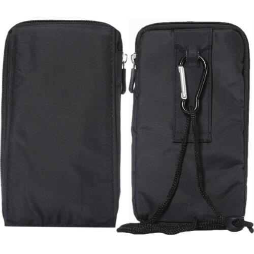 6.4inch Waist Pouch Bag for Huawei Nova 6X 10 Pro Portable Bag with Hanking Hook Universal Cell Phone Bag for Doogee 12000 Pro