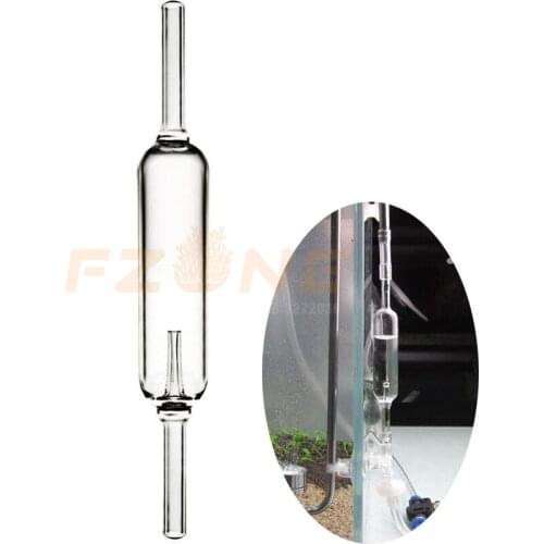 Aquarium Straight Glass CO2 Fish Tank Bubble Counter For Fish Live Plant Nano Planted Tank CO2 Fish Tank Bubble Counter Tool