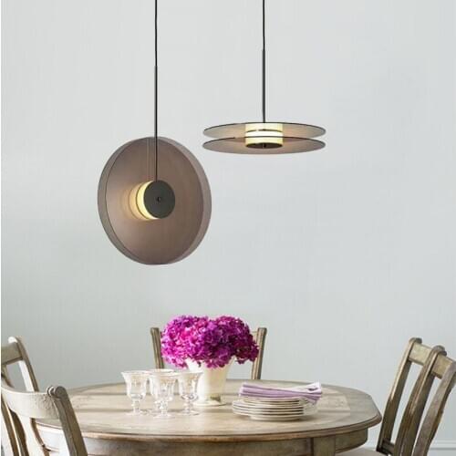 American contracted glass art bed small droplight restaurant bedroom a sitting room porch designer chandeliers