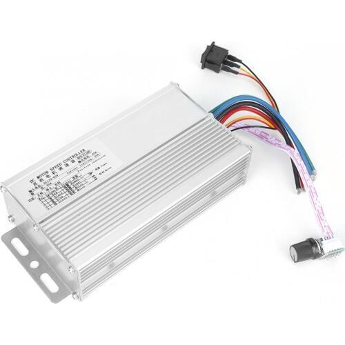 DC Brush CCW CW Motor Speed Controller 12~60V Motor Speed Governor Regulator 80A Motor Speed Controller